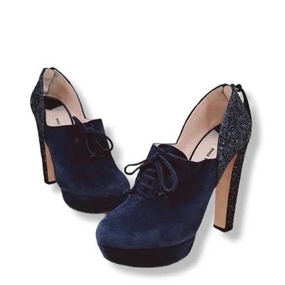 Miu Miu Calzature Donna Oltremare - Picture 2 of 8